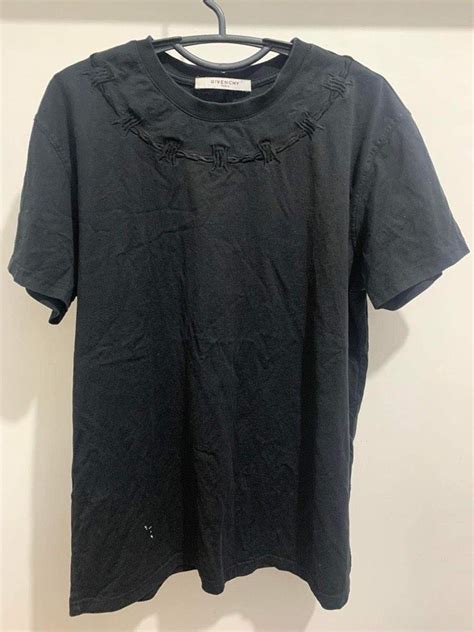 givenchy thorns detail tee shirt